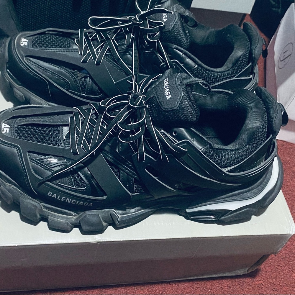 Balenciaga Men's Black Athletic Shoes